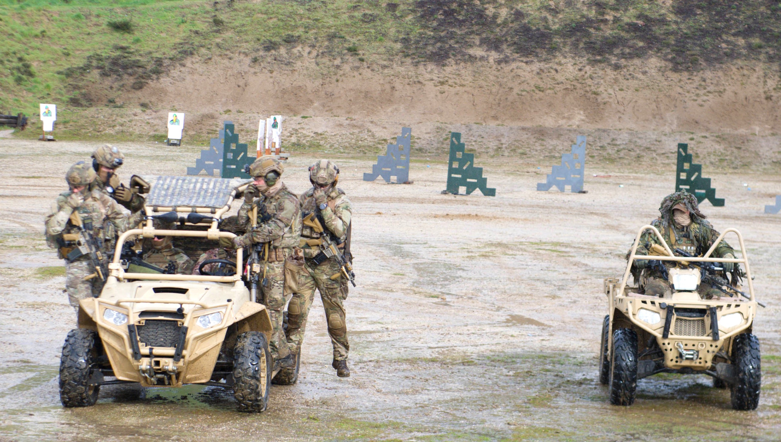 Exercício militar do CTOE na Barragem do Varosa